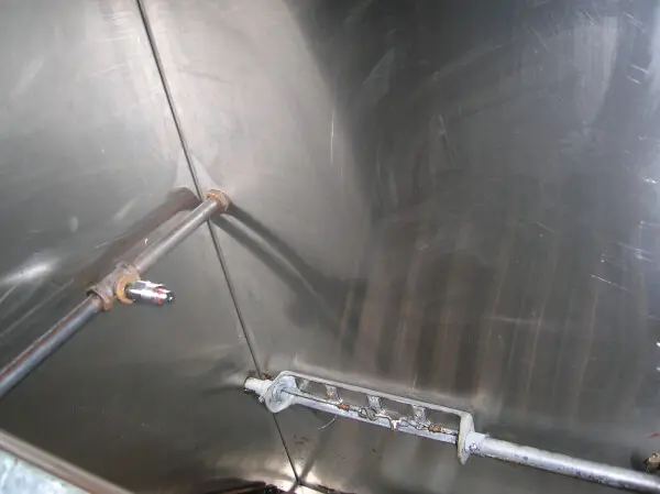 clean plenum (area behind filters) - after clean plenum (area behind filters) - after