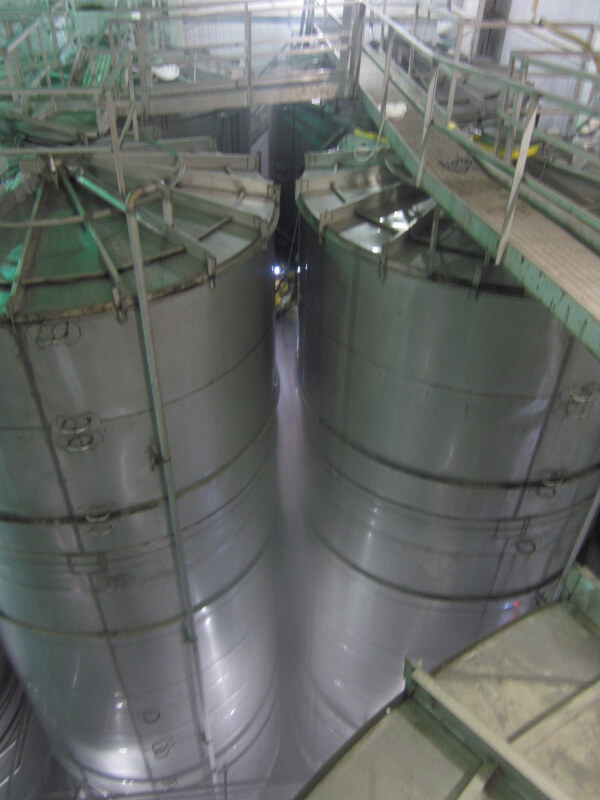 cleaned silo