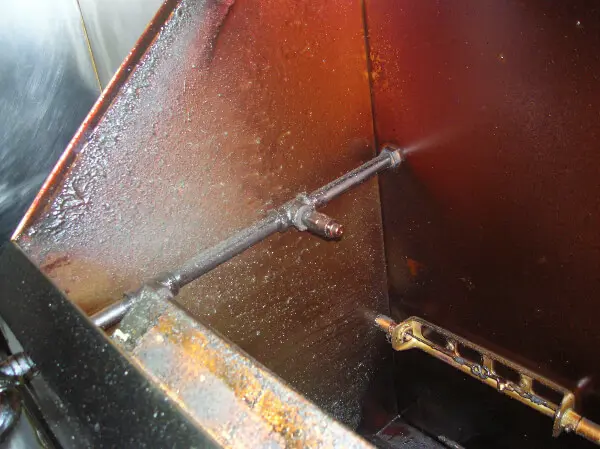 dirty plenum (area behind filters) - before dirty plenum (area behind filters) - before
