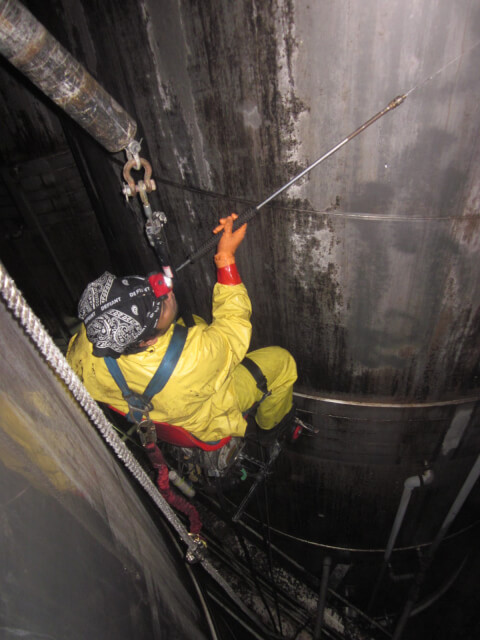 Cleaning Silo