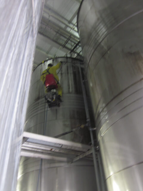Silo Cleaning technician